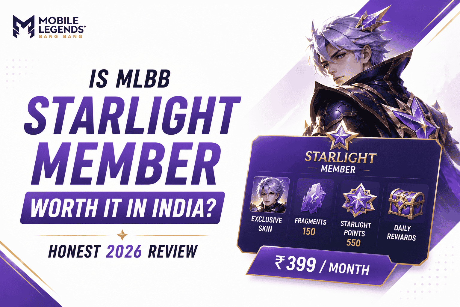 Is MLBB Starlight Member Worth It in India? Honest 2026 Review